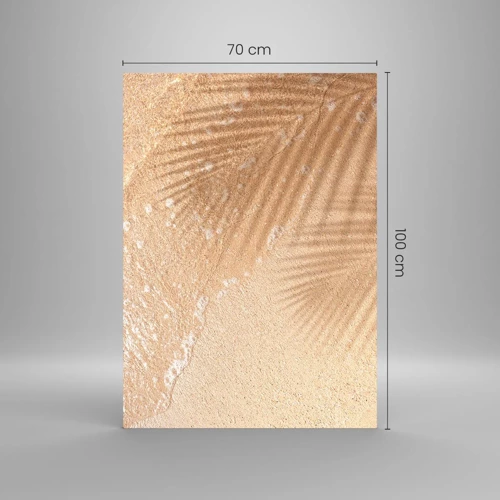 Obraz na skle - Stín horkého léta - 70x100 cm