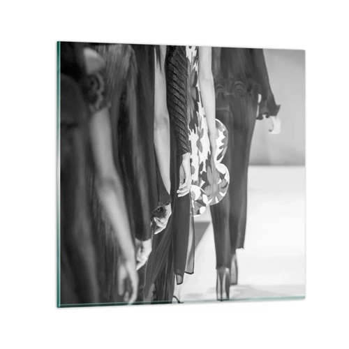 Obraz na skle - Stylový průvod - 60x60 cm