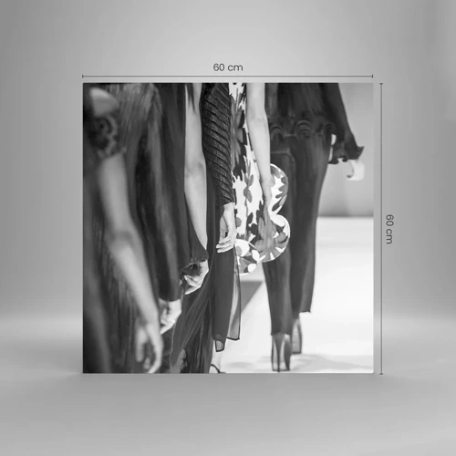 Obraz na skle - Stylový průvod - 60x60 cm
