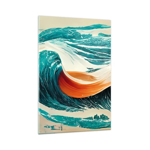 Obraz na skle - Surfařův sen - 70x100 cm