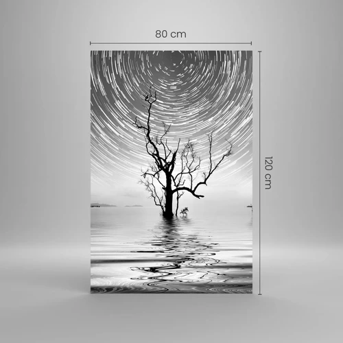 Obraz na skle - Symfonie přírody - 80x120 cm