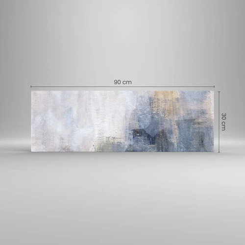 Obraz na skle - Tóny a akordy barev - 90x30 cm