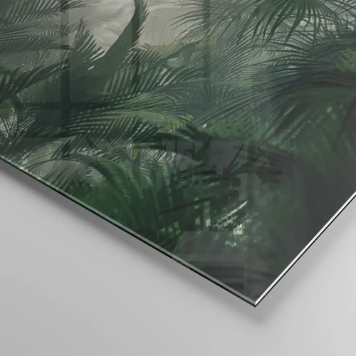 Obraz na skle - Tropická záhada - 120x50 cm
