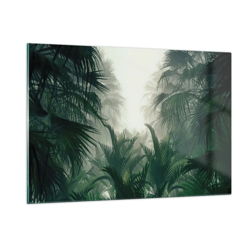 Obraz na skle - Tropická záhada - 120x80 cm