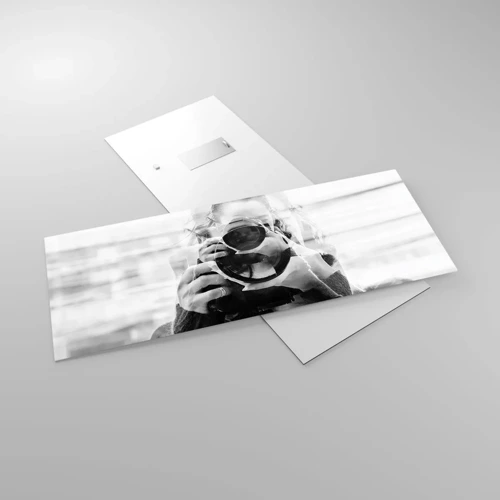 Obraz na skle - Tvůrce a materiál - 100x40 cm