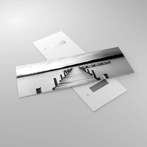 Obraz na skle - U napajedla – klidu - 140x50 cm