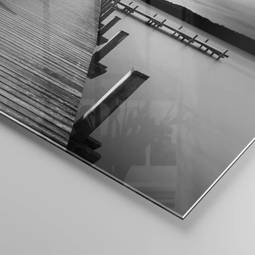 Obraz na skle - U napajedla – klidu - 30x30 cm