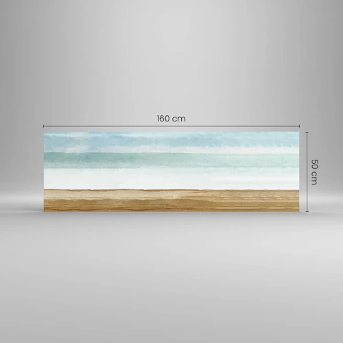 Obraz na skle - Utěšení - 160x50 cm