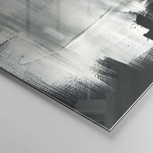 Obraz na skle - Utkané svisle a vodorovně - 100x70 cm