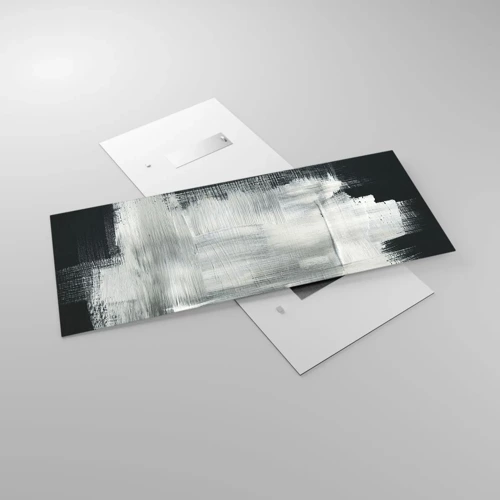 Obraz na skle - Utkané svisle a vodorovně - 120x50 cm