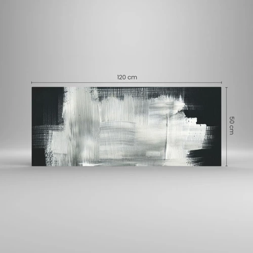 Obraz na skle - Utkané svisle a vodorovně - 120x50 cm