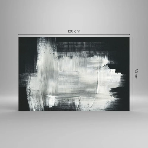 Obraz na skle - Utkané svisle a vodorovně - 120x80 cm