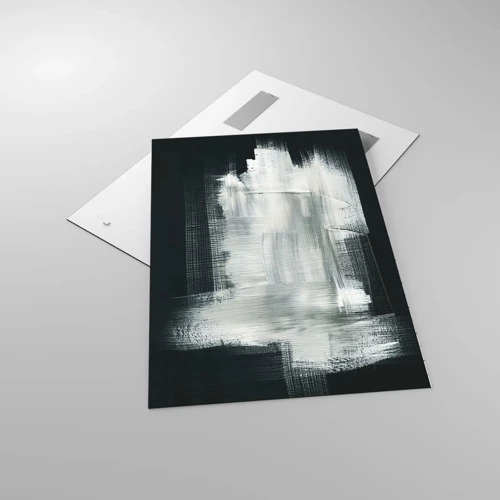 Obraz na skle - Utkané svisle a vodorovně - 70x100 cm