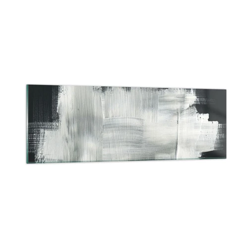 Obraz na skle - Utkané svisle a vodorovně - 90x30 cm