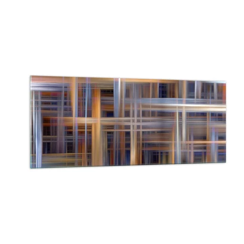 Obraz na skle - Utkané ze světla - 100x40 cm