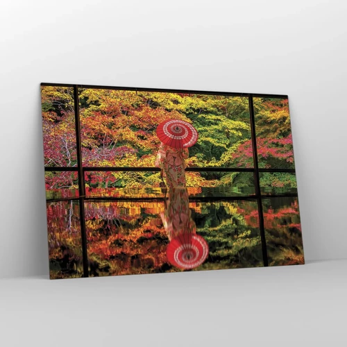 Obraz na skle - V chrámu přírody - 120x80 cm