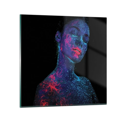 Obraz na skle - V hvězdném prachu - 40x40 cm