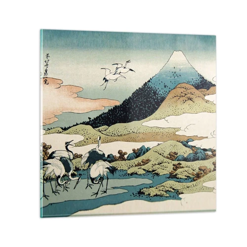 Obraz na skle - V japonském duchu - 40x40 cm
