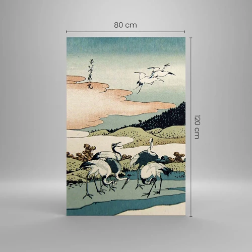 Obraz na skle - V japonském duchu - 80x120 cm