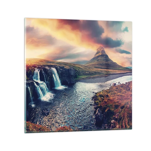 Obraz na skle - V majestátu přírody - 50x50 cm