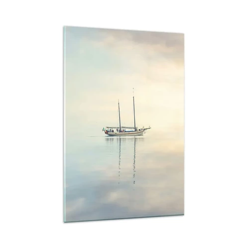 Obraz na skle - V moři ticha - 80x120 cm