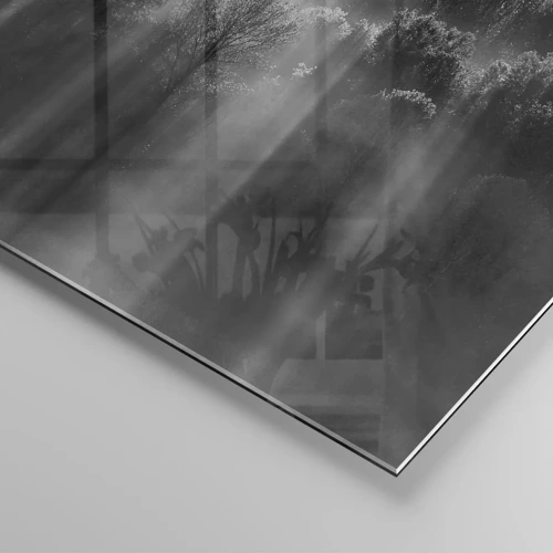 Obraz na skle - V paprscích světla - 60x60 cm