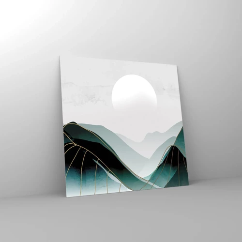 Obraz na skle - V plném majestátu - 50x50 cm