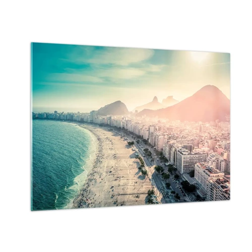 Obraz na skle - Věčná dovolená v Riu - 70x50 cm