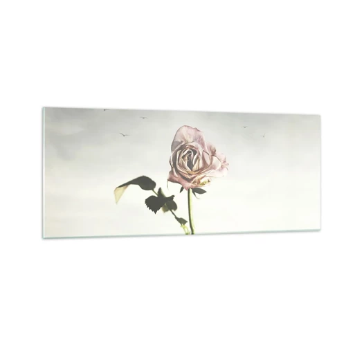 Obraz na skle - Vítání jara - 100x40 cm