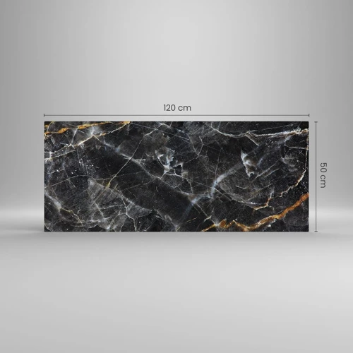 Obraz na skle - Vnitřní život kamene - 120x50 cm