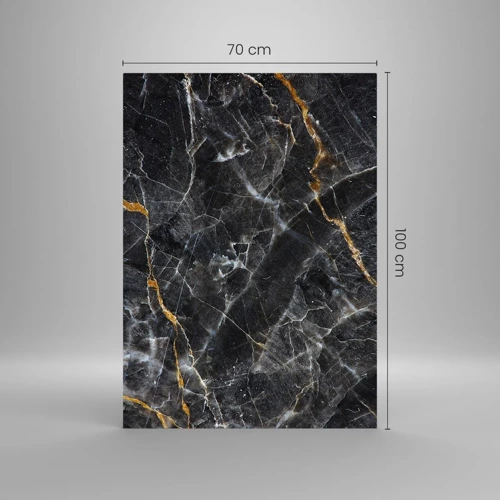 Obraz na skle - Vnitřní život kamene - 70x100 cm