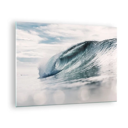 Obraz na skle - Vodní špička - 70x50 cm
