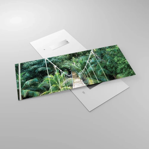 Obraz na skle - Welcome to the jungle! - 120x50 cm