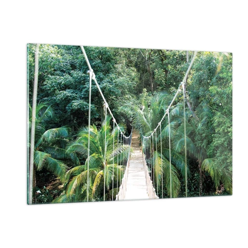 Obraz na skle - Welcome to the jungle! - 120x80 cm