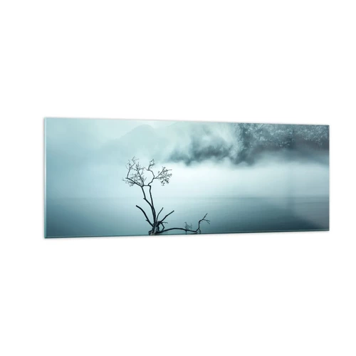 Obraz na skle - Z vody a mlhy - 140x50 cm