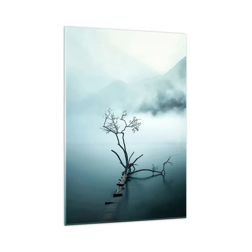 Obraz na skle - Z vody a mlhy - 70x100 cm