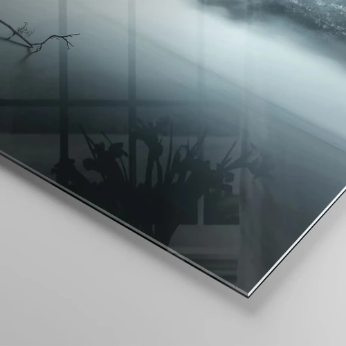 Obraz na skle - Z vody a mlhy - 90x30 cm