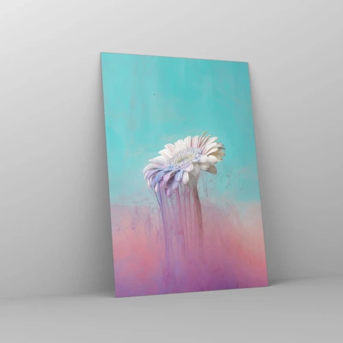 Obraz na skle - Záhrobí květin - 70x100 cm