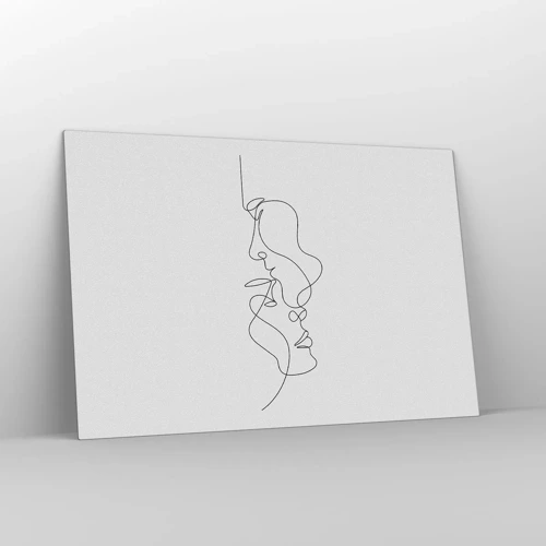 Obraz na skle - Žár vášnivých tužeb - 120x80 cm