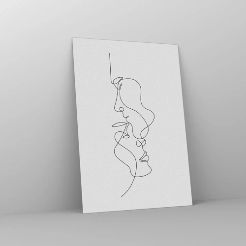 Obraz na skle - Žár vášnivých tužeb - 70x100 cm