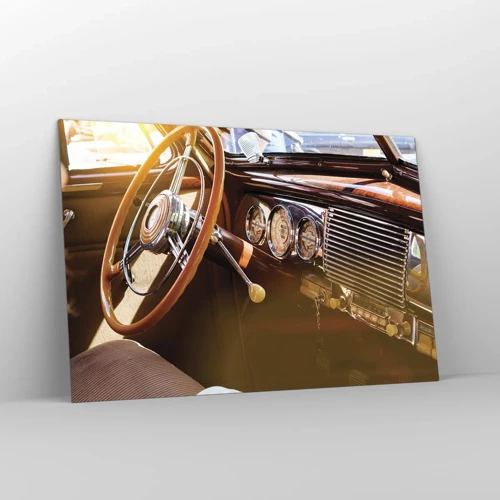 Obraz na skle - Závan luxusu z minulosti - 120x80 cm