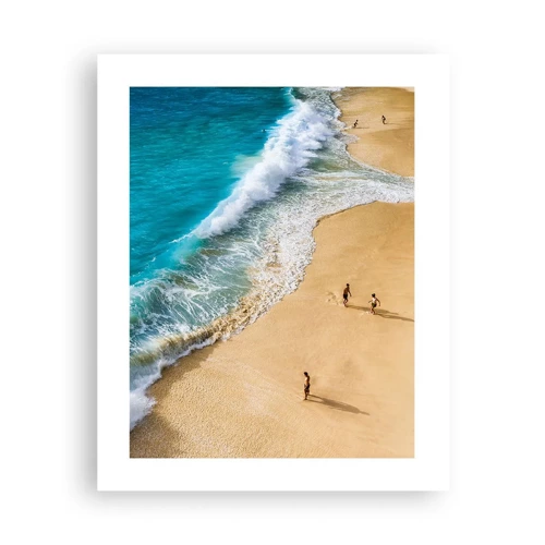 Plakát - A pak slunce, pláž… - 40x50 cm