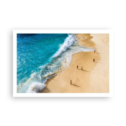 Plakát - A pak slunce, pláž… - 91x61 cm