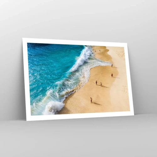 Plakát - A pak slunce, pláž… - 91x61 cm