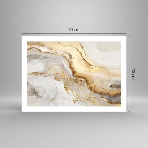 Plakát - Abstrakce: krása a dobro - 70x50 cm