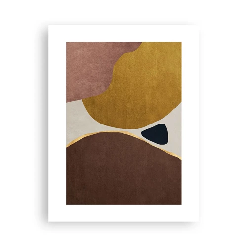 Plakát - Abstrakce – místo v prostoru - 30x40 cm