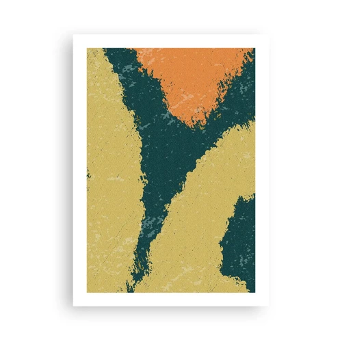 Plakát - Abstrakce – zpomalený pohyb - 50x70 cm