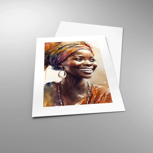 Plakát - Africká královna - 30x40 cm