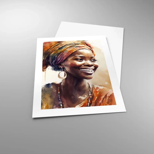 Plakát - Africká královna - 40x50 cm