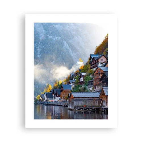 Plakát - Alpská krajina - 40x50 cm